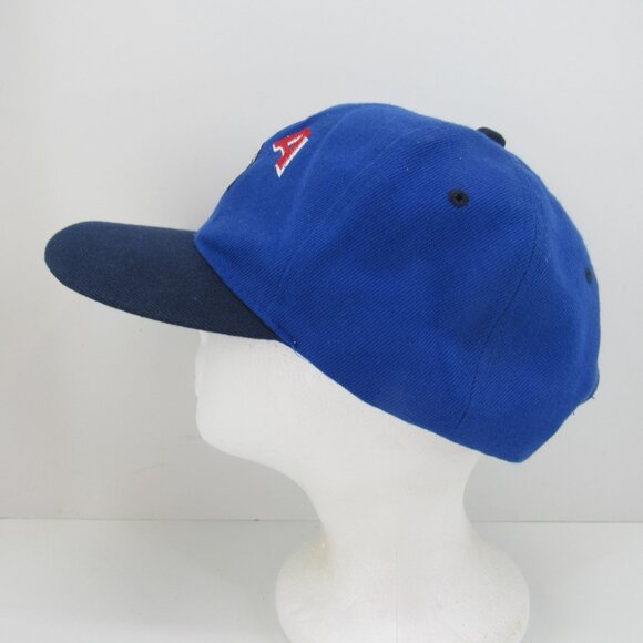 USA Embroidered Patch Logo Men's Blue Adjustable Snapback Cap Hat by Ole Panna - Picture 3 of 8